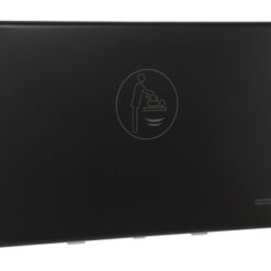 Babyverschoontafel horizontaal zwart-Mediclinics