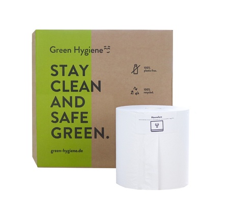 HANNELORE Handdoekrol 100% recycled 2laags-Green Hygiene