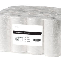 Toiletpapier compact cellulose 2laags-Papier (merk)