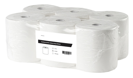 Handdoekrol cellulose 2laags (Motion)-Papier (merk)