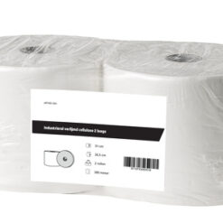 Industrierol verlijmd cellulose 2laags-Papier (merk)