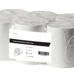 Poetsrol midi cellulose coreless 1laags-Papier (merk)