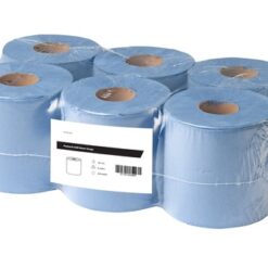 Poetsrol midi blauw 1laags-Papier (merk)