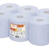 Satino Poetsrol midi blauw 100% recycled 1laags-Papier (merk)
