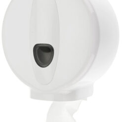Jumboroldispenser mini kunststof wit-PlastiQline 2020