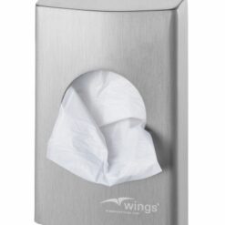 Hygiënezakjesdispenser Wings inox