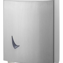 Wings jumboroldispenser inox – voor drukbezochte toiletten met grote rolcapaciteit