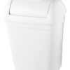 Hygiënebak 8 liter kunststof wit-PlastiQline 2020