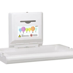 Babyverschoontafel horizontaal wit-Mediclinics