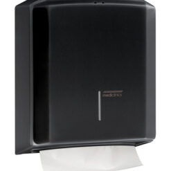 Handdoekverdeler zwart-Mediclinics