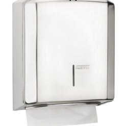 Handdoekverdeler inox hoogglans wandmontage Mediclinics