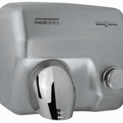 Handendroger INOX drukknop-Mediclinics