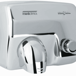 Handendroger hoogglans drukknop-Mediclinics