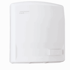 Handendroger wit drukknop-Mediclinics