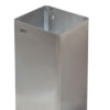 Vuilbak open 65 liter INOX-Mediclinics