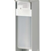 Zeep & desinfectiemiddeldispenser 1000 ml KB aluminium ingo man versie-MediQo-line