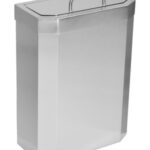 Hygiënebak 10 liter gesloten INOX-Mediclinics