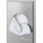 Hygiënezakjesdispenser Wings inox