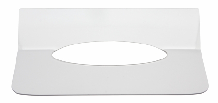 Interfold inlegplaatje handdoekverdeler Wings kunststof wit