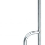 Wand > vloergreep INOX met extra stang rechts-MediQo-line