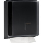 Handdoekverdeler zwart-Mediclinics