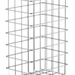 Afvalkorf INOX 25 liter-MediQo-line